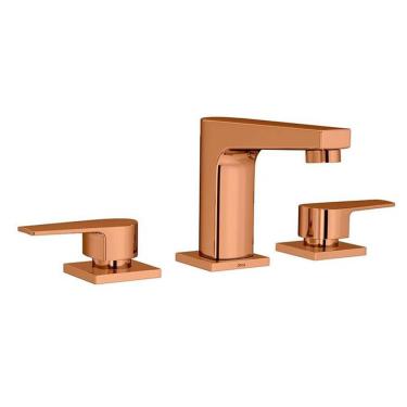 Imagem de Misturador Lavatório de Mesa Bica Baixa Level Red Gold 1875.GL26.RD - Deca