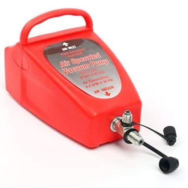 Imagem de YaeTek Pneumatic 4.2CFM Bomba de vácuo operada a ar condicionado A/C Ferramenta de sistema de ar condicionado automática