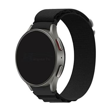 Imagem de Pulseira Loop Alpinista LTIMPORTS, compativel com Galaxy Watch 6 - Galaxy Watch6 Classic - Galaxy Watch 5 - Galaxy Watch5 Pro - Galaxy Watch 4 - Galaxy Watch4 Classic (Preto)