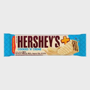 Imagem de Chocolate Hershey s Mais cookies n creme, 1 unidade com 102g