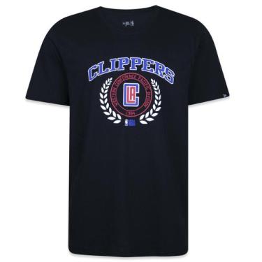 Imagem de Camiseta New Era Plus Size Regular Nba Los Angeles Clippers Manga Curt