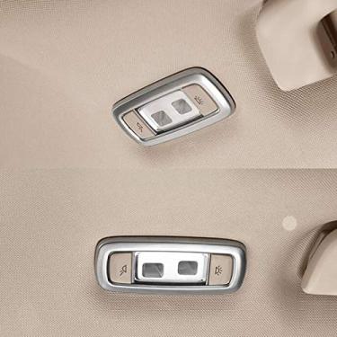 Imagem de JIERS Para BMW Série 7 2016-2017, ABS Carro Traseiro Esquerda e Direita Luz de Leitura Moldura Guarnição Carro Styling Adesivo