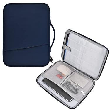 Imagem de Bolsa para tablet de 9 a 11 polegadas para Samsung Galaxy Tab S8 Ultra 11 polegadas/A8/S7/A7/S6 Lite 10,4 polegadas/S5e/S4/S3/S2/S, capa para iPad Air 5 4 geração 11 polegadas/Air 2 9,7 polegadas/Pro 11 polegadas/iPad 9 8 7 26.9 cm-azul