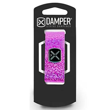 Imagem de Abafador De Cordas Fretwrap Médio Violão Baixo Rosa Damper