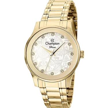 Imagem de Relógio Feminino Champion CN27410H - Dourado