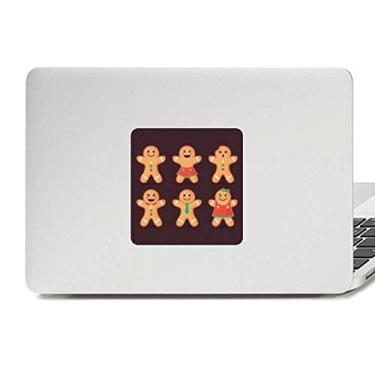 Imagem de Biscoito de gengibre masculino decalque de Natal vinil paster laptop adesivo decoração PC