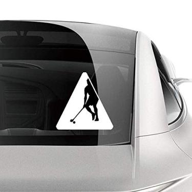 Imagem de DIYthinker Adesivo de educação física hóquei esportes corrida carro adesivo motocicleta bicicleta bagagem decalque