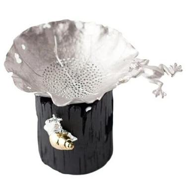 Imagem de PAYNAN Conjunto de bule de chá feito à mão com infusor de chá, filtro de cafeteira para decoração de casa