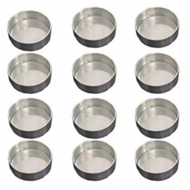 Imagem de Forminha Pão De Mel N°1 Kit Com 24 Unidades Aluminio 5cm