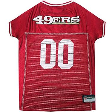 Imagem de Pets First Camiseta Nfl San Francisco 49Ers Dog Pequena