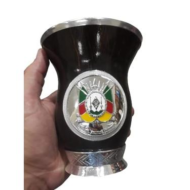 Imagem de Cuia De Chimarrão Porongo Gaucha Tradicional Escudo RS