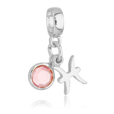 Imagem de Pingente Berloque Signo Peixes Pandora Banhado a Prata 925 - Premium