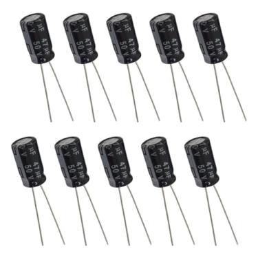 Imagem de Capacitor Eletrolítico 47uF 50V - Kit 10 Peças