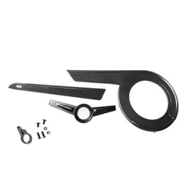 Imagem de YIJU Capa de Proteção para Corrente de Bicicleta 40-42T, Pedaleira Compacta, Segurança no Ciclismo, Capa Universal para Corrente, Substituição Durável, com cauda fixa