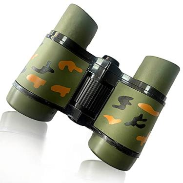 Imagem de AOKADUTE Binóculos compactos de 25 x 55 cm com visão noturna de pouca luz, binóculos dobráveis de alta potência, fácil foco para adultos, crianças, esportes ao ar livre, caça, shows, teatro, observação de pássaros (camuflagem)