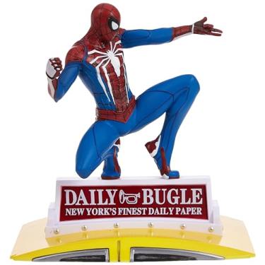 Imagem de DIAMOND SELECT TOYS Marvel Gallery: Spider-Man on Taxi (Playstation 4 Version) PVC Figure, Multicolor, 9 inches