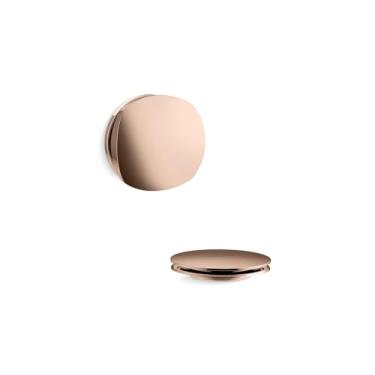 Imagem de Kohler K-T37391-RGD PureFlo – Revestimento de drenagem para banheira, ouro rosa vibrante