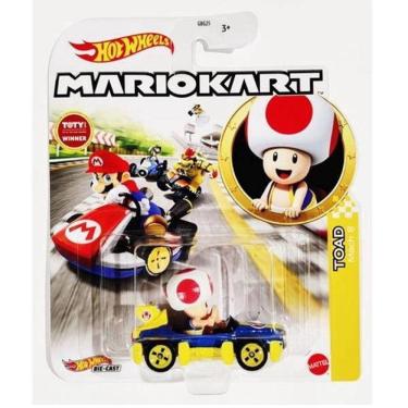 Imagem de Hot Wheels Mario KART Toad MACH 8 Mattel GBG25