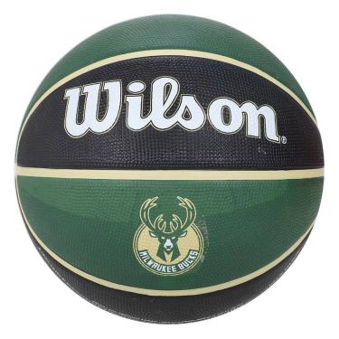Imagem de Bola Basquete Wilson NBA Tribute #7 Milwaukee Bucks
