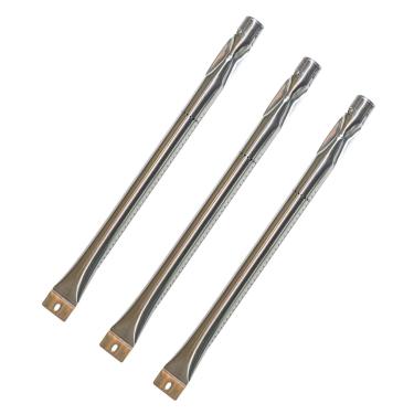 Imagem de Tombili Queimadores de aço inoxidável de 42,5 cm x 2,5 cm de diâmetro de substituição para Kenmore 148.1637110, 148.16656010, 148.16656011, Master Forge 3218LTN, 3218LTM, Kirkland RC3218 modelos de