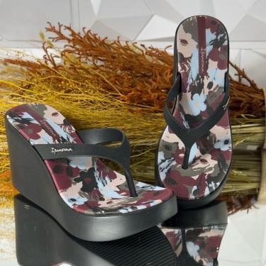 Imagem de Tamanco Plataforma Ipanema High Fashion Estiloso Blogueira