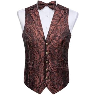 Imagem de Colete preto para homem, acessório de camisa de clube de negócios, sem mangas, colete masculino, colete, gravata borboleta, bolso quadrado, Md-0404-lh7074, XX-Large