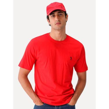 Imagem de Camiseta Aleatory Masculina Dark Grey Icon Vermelha-Masculino