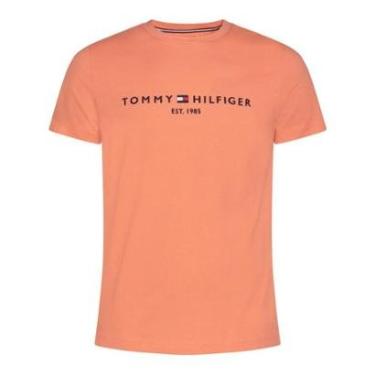 Imagem de Camiseta Masculina Tommy Hilfiger Logo Salmão-Masculino