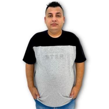 Imagem de Camiseta Masculina Gangster Importada Plus Size Tamanho Gran-Masculino