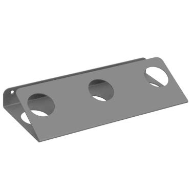 Imagem de Adega Tripla de Parede Pequena Preta para 3 Garrafas de Vinho Espumante Organize Masutti