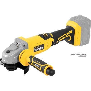 Imagem de Esmerilhadeira 41/2" bateria intercambiável de 18 V sem bateria e sem carregador IEV 1808 VONDER