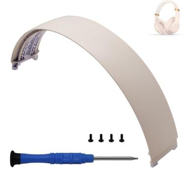 Imagem de Adhiper As peças de reposição para faixa de cabeça Studio 3 são compatíveis com fones de ouvido circum-auriculares sem fio Studio 3.0 Studio 2.0 (rosa porcelana)