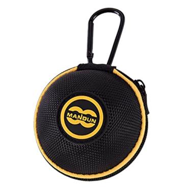 Imagem de Newmind Capa de bola Cue, bolsa de bola com clipe para fixar bolas de bilhar suporte para estojo de transporte, protetor de bilhar portátil