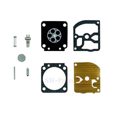 Imagem de Carburador compatível com MS170 MS180 017 018 Motosserra C1Q-S57 C1Q-S57A C1Q-S57B Carb (Cor: Kit de reparo (9 peças))