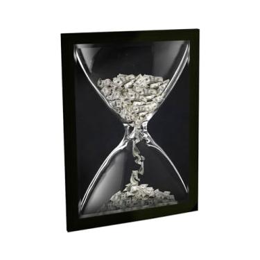 Imagem de Quadro Decorativo Tempo É Dinheiro Decoração Escritório Empresa