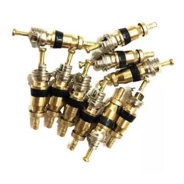 Imagem de 100 Núcleo Válvula Schrader Ar Condicionado Automotivo - VULCAFLEX