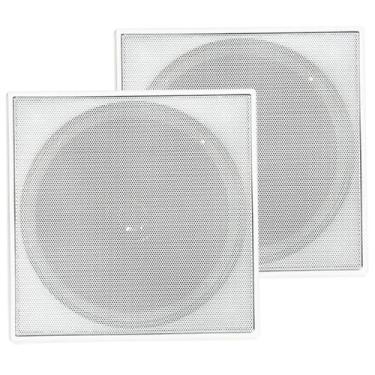 Imagem de Kit Caixas De Embutir Som Ambiente Bluetooth Quadrada - Leson