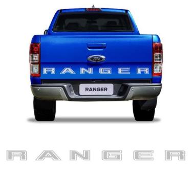 Imagem de Faixa Traseira Ford Ranger 2020 Adesivo Caçamba Decorativo - SPORTINOX
