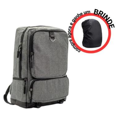 Imagem de Mochila Para Notebook Impermeável Executivo Com Entrada USB - ELLO
