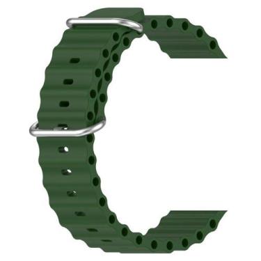 Imagem de Pulseira Oceano Compatível Com Smartwatch W29 Pro 42 a 49mm - Poolsy, 