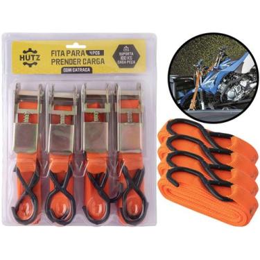 Imagem de Conjunto Cinta E Catraca Para Amarração De Carga 4,5 Metros Capacidade