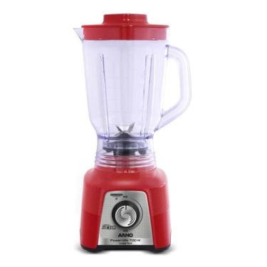 Imagem de Liquidificador Arno Power Mix Limpa Fácil 700W Vermelho LQ36, Vermelho