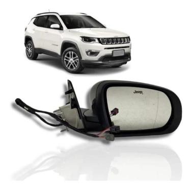 Imagem de Retrovisor compass ld 17/24 preto/retr s/ponto cego orig. - Jeep