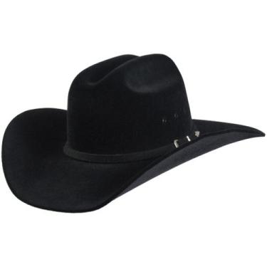 Imagem de Chapéu Country Preto barato Masculino Feminino Rodeio Festa - Mundial,