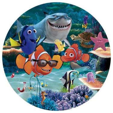 Imagem de Painel Festa Decoração Redondo Sublimado Nemo 1,50X1,50 - IMPAKTO VISU