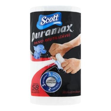 Imagem de Pano Reutilizável Scott Duramax 20,1cm X 21,5cm 58 Unidades, 58