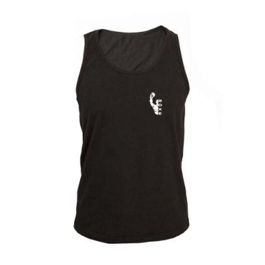 Imagem de Regata Masculina Algodão Boxe Estampado Verão Moderna - Ragor, GG, Pre