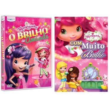Imagem de 2 DVDs Moranguinho Com Muito Brilho +  O Brilho da Amizade - LOGON