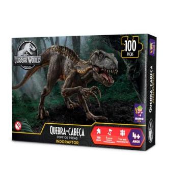 Imagem de Quebra Cabeça 100 pç Indoraptor - Jurassic World - TCS