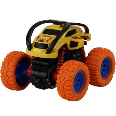 Imagem de Mega city carrinho monster bbr, Amarelo, UN